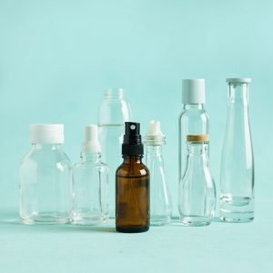 Clear Cylinder Glass Bottle 250ml - image 2