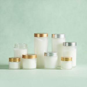 Frosted Glass Cream Jar 50g - image 2