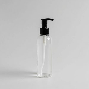 Glass Lotion Pump Bottle 200ml - image 1